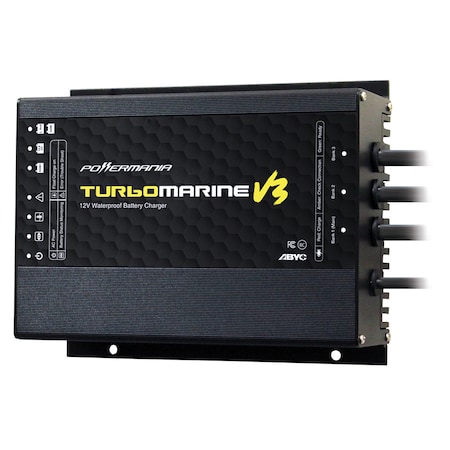 Powermania Turbo M320V3 20 Amp 3 Bank 12/24/36Vdc Charger 58304